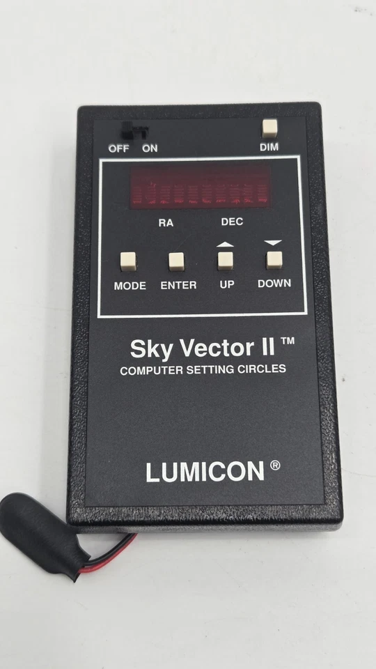 Lumicon Sky Vector ll Computer Setting Circles - Image 2 of 4