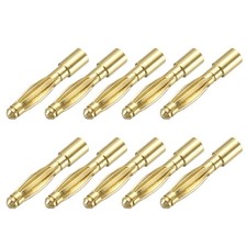 10 Pcs Banana Plugs Connector 2mm Male Banana Plug