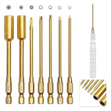 1.5 2.0 2.5 3.0mm Hex Bit Set Allen Wrench Drill Bits Hex Nut Driver 7mm, 8mm...