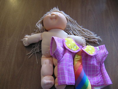 Vintage Cabbage Patch Doll w/Authentic Cabbage Patch Clothing VGC | eBay