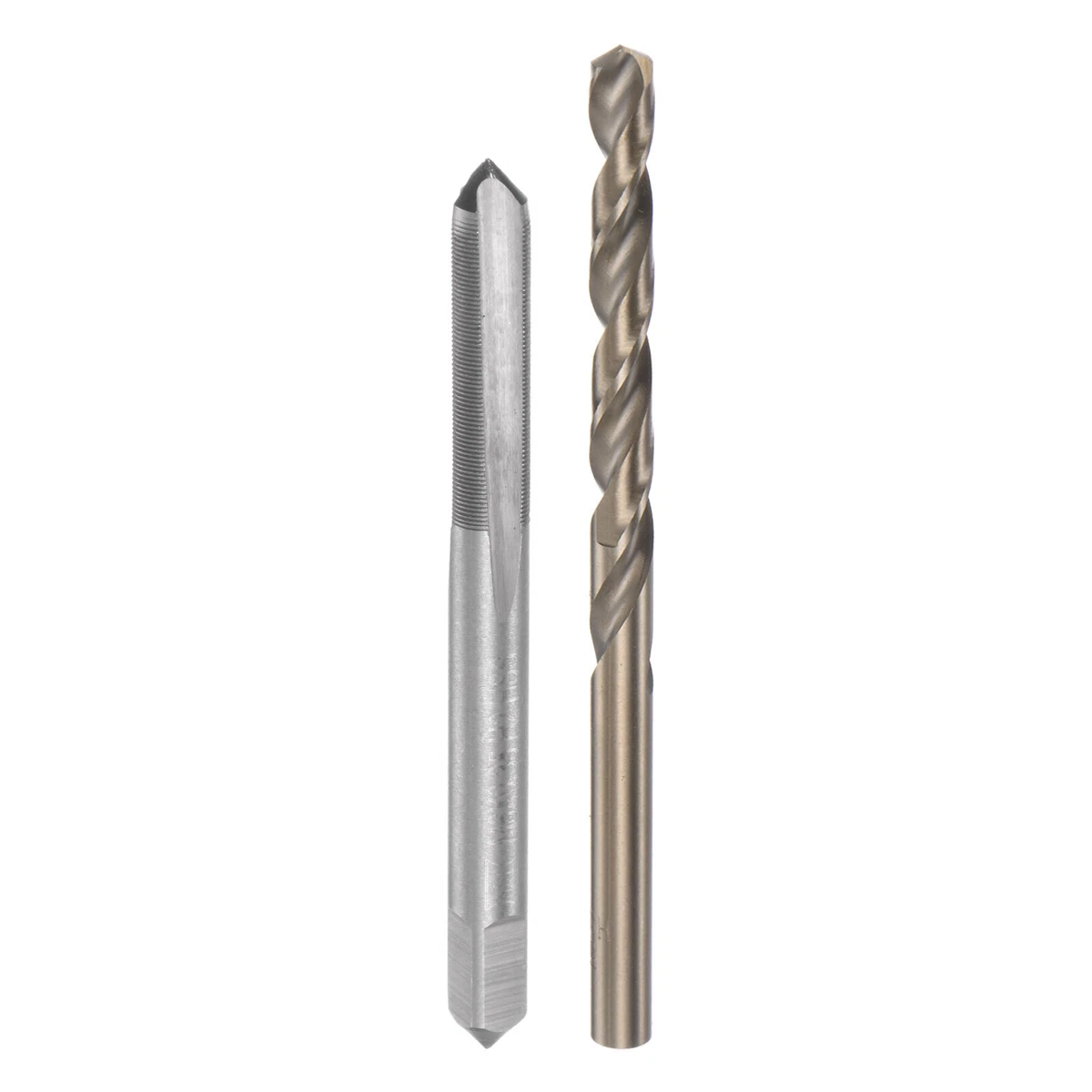 M6 x 0.35 H2 Straight Flute Tap 5.5mm Drill Bit High Speed Steel Tap Bit Set