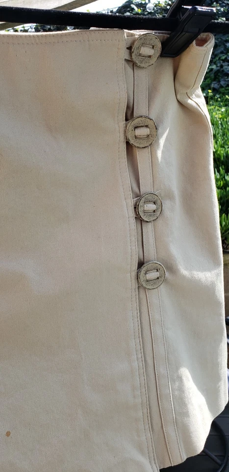 Cynthia Steffe Mujer Beige Caqui Safari Cremallera Lápiz Línea Corta Algodón Falda 4 Foto 2 de 4