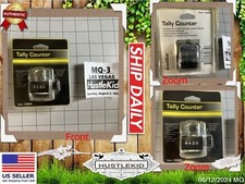 NEW Tally Counter Metal 4 Digit Number Clicker Golf Mechanical Digital HAND  MQ