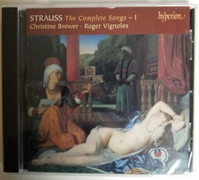 Richard Strauss The Complete Songs - 1 Christine Brewer CD Sealed Hyperion