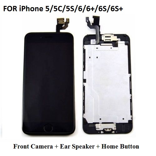 LCD Touch Screen Display Digitizer Lens For iPhone 6 6S Plus 5G 5S 5C 6 PLUS LOT - 第 1/24 張圖片