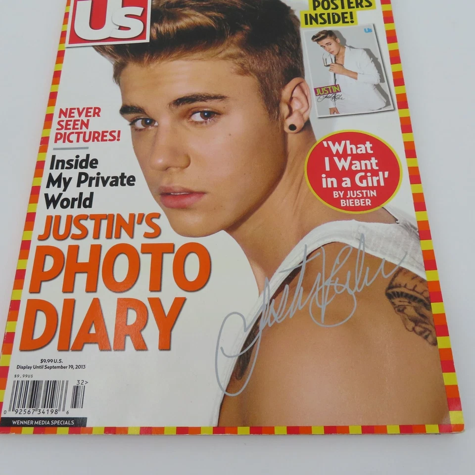 US Collectors Edition Justin Bieber 3 Posters Inside 2013 UPC 092567341986 - Image 3 of 4