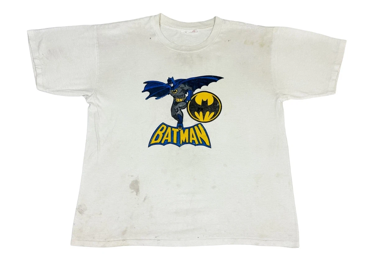 batman t shirt white