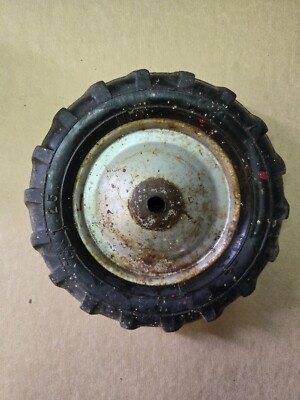 Pedal Tractor Rear Rims Vtg 7x1.25 Pedal Tractor Rear Rim Wheel Trailer Toy Wagon Part Repair ...