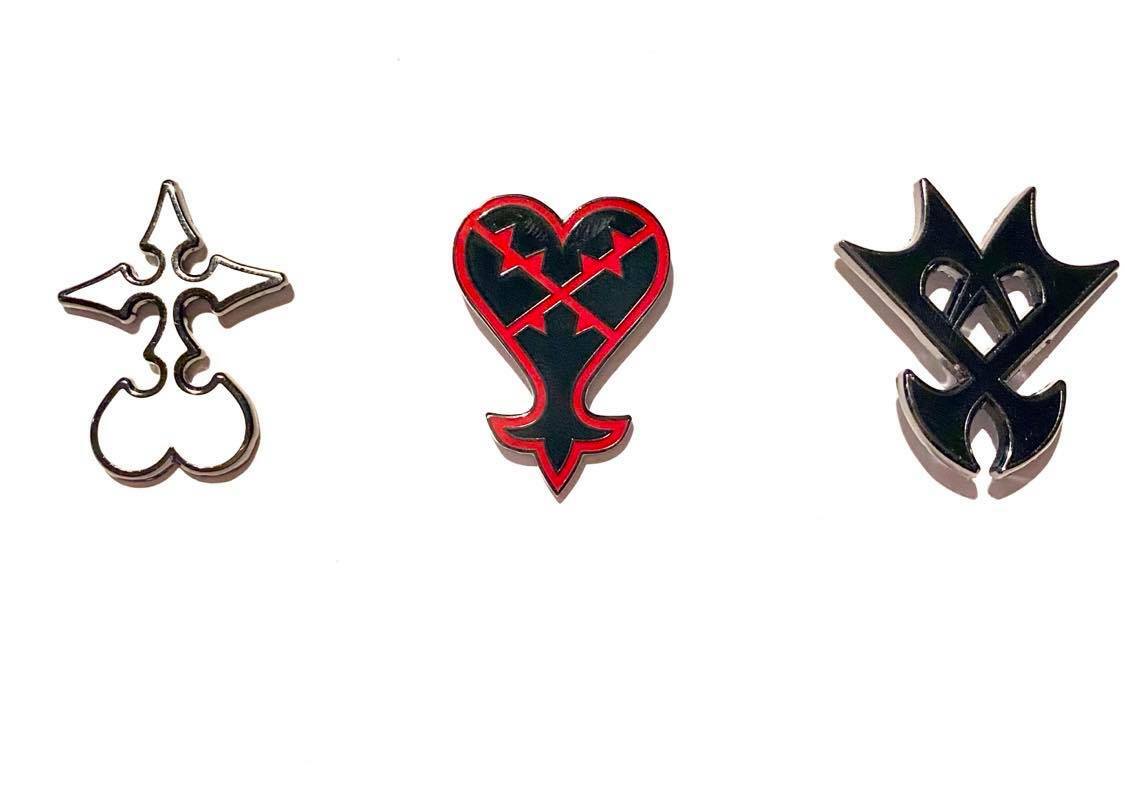 Heartless Nobody Unversed Enamel Pins