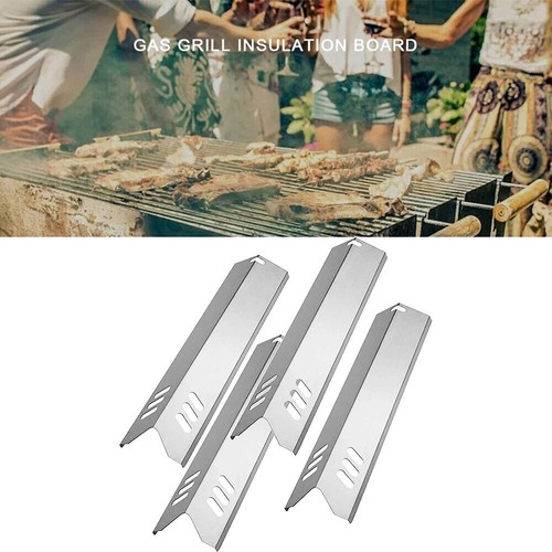 Premium Stainless Steel Heat Tents Set of 4 Replacement Parts for BBQ