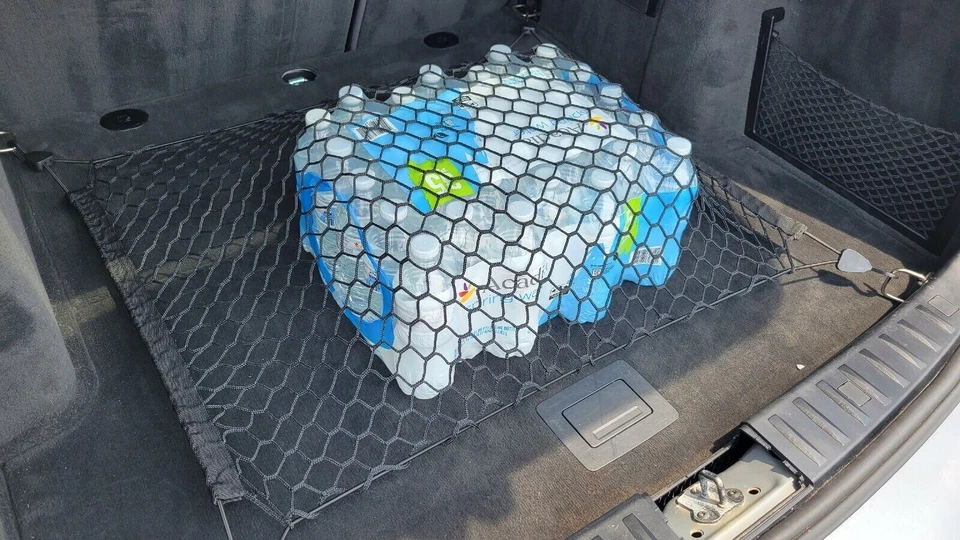 Red de carga de piso de maletero para modelos de vagones BMW 323i 325i 325xi 328d 328i 328xi 330i Foto 4 de 4