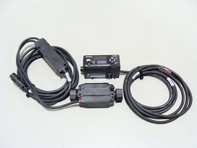 Keyence FD-XA2 Controller + FD-XS8 Clamp-On Micro Flow Sensor & FD-XC8R1 Adapter