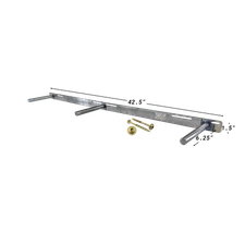 43" Heavy Duty Floating Shelf Bracket - For shelves 43-60" in Length 