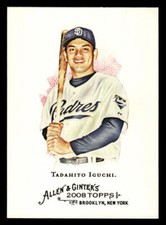 2008 Topps Allen & Ginter #73 Tadahito Iguchi Card San Diego Padres