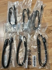 6X MSI SATA3 High Speed 6GB/s SSD Data Cable , ORGINAL 19" LATCHES