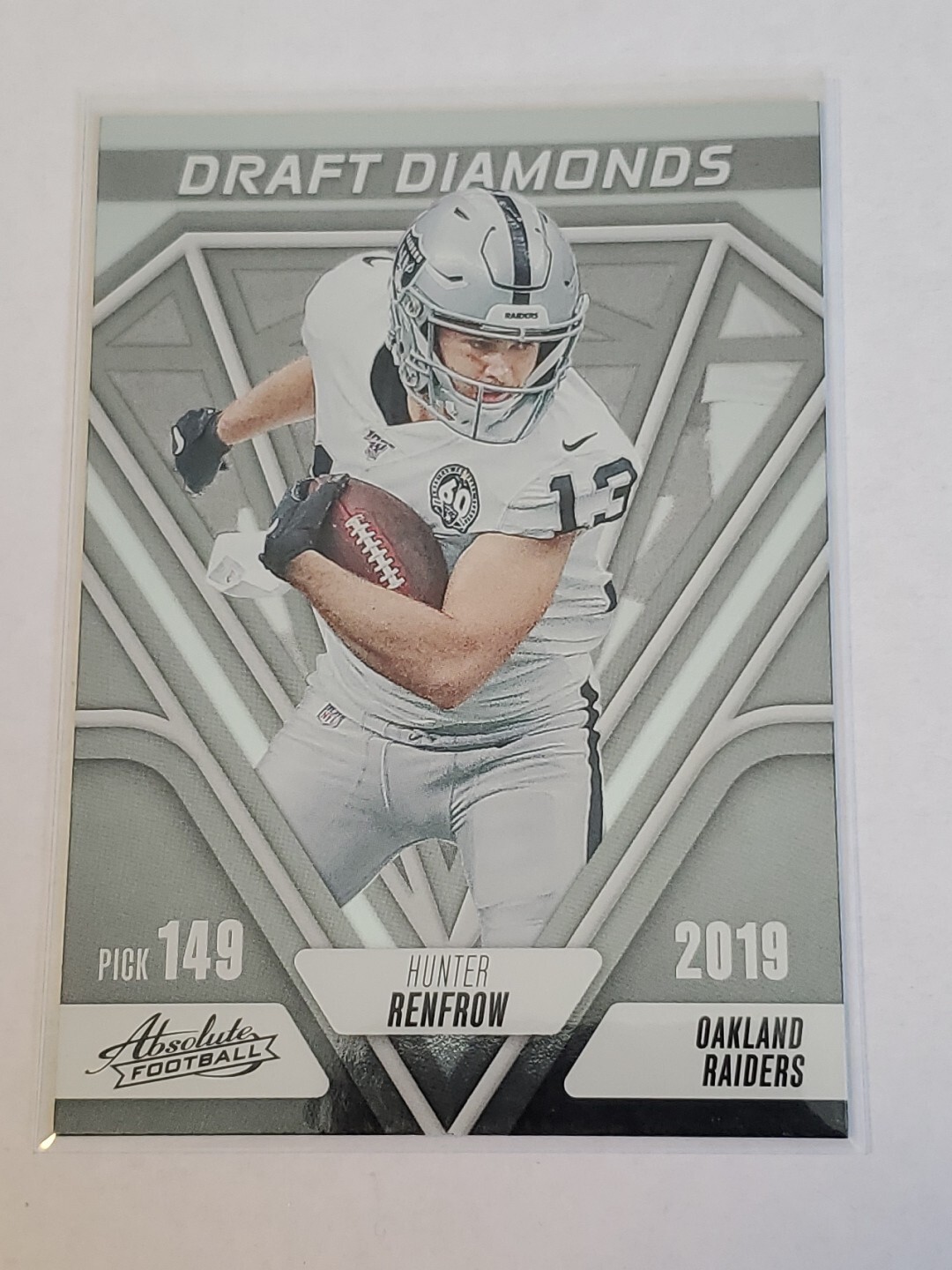 Hunter Renfrow 2023 Panini Absolute Draft Diamonds Las Vegas Raiders #DD-4