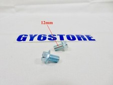 M8 / 8mm x 12mm FLANGE BOLTS *2 PACK* FOR SCOOTERS ATVS UTVS KARTS 