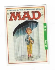 1992 LINE ROCK MAD MAGAZINE CARD #63 JUNE '61
