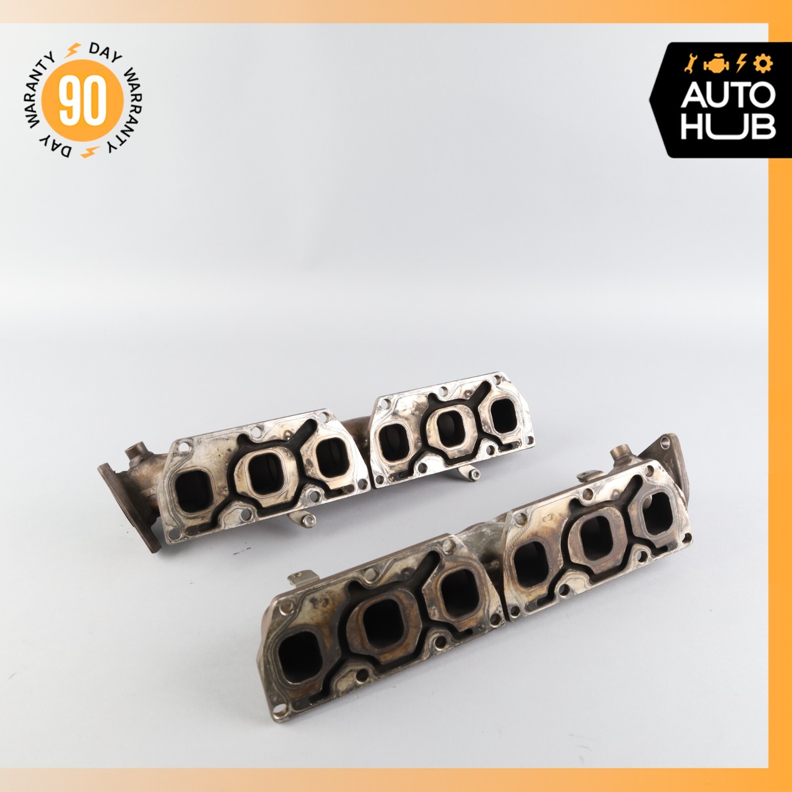 03-13 Bentley Continental GTC GT 6.0L W12 Exhaust Manifold Set of 2 OEM 63k
