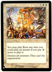 Rout 34/350 Invasion (The List Reprint) MTG