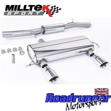 Milltek Audi TT Exhaust MK1 Quattro 1.8T 225bhp 3" Cat Back Resonated  SSXAU426
