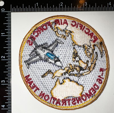 USAF Pacific Air Forces PACAF F-16 Demonstration Team Patch | eBay