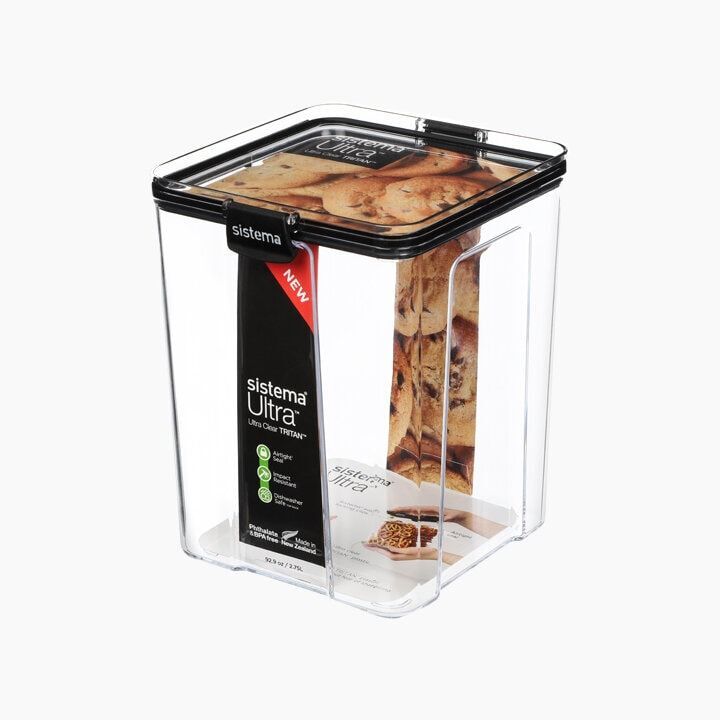 Sistema Ultra Tritan Airtight Crystal Clear Pantry & Kitchen Storage