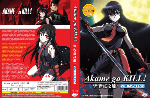 *ENGLISH DUBBED* Akame Ga Kill Vol.1-24 End ANIME DVD Region All  - Bild 3 von 5