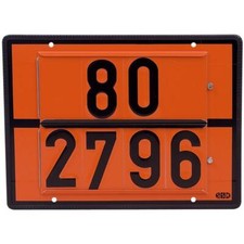 Merci Pericolose Pannello Zifferntafel Adr per Camion Cisterna Giocattolo