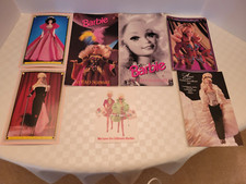 Lot of 7 Items Barbie Collector Items: FAO Schwarz Catalogs Timeless Creations