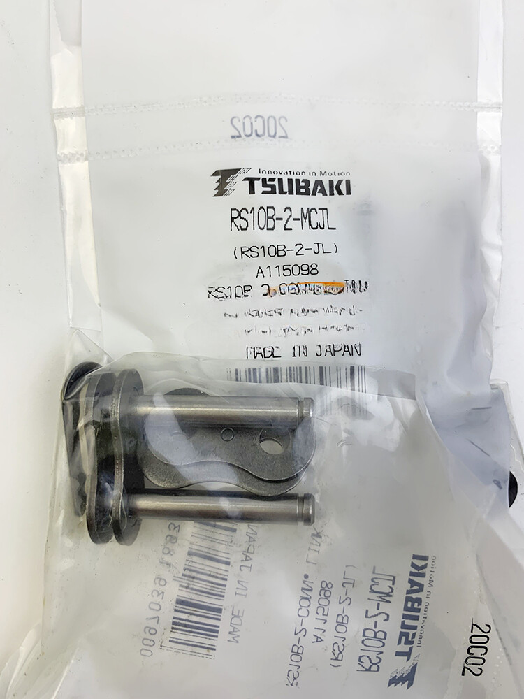 2pz RS10B 2 MCJL Catena a rullo a passo corto doppia fila rete rete completa