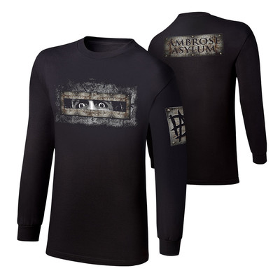 WWE DEAN AMBROSE AMBROSE ASYLUM LONG SLEEVE YOUTH SHIRT OFFICIAL NEW (ALL SIZES)