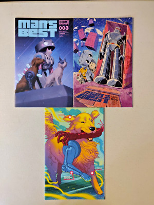 MAN'S BEST: 2024 BOOM STUDIOS #003 - SET OF 3 COMICS