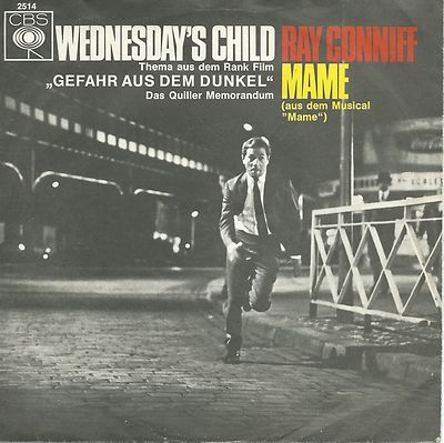 Ray Conniff - Wednesday's Child / Mame: Soundtrack Songs (7'' Vinyl-Single 1966)