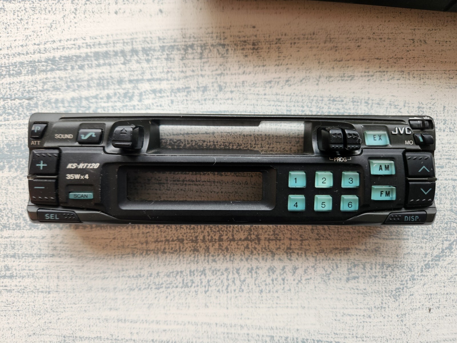 Detachable Faceplate Ks-rt120 35wx4 With Case Used Mi021