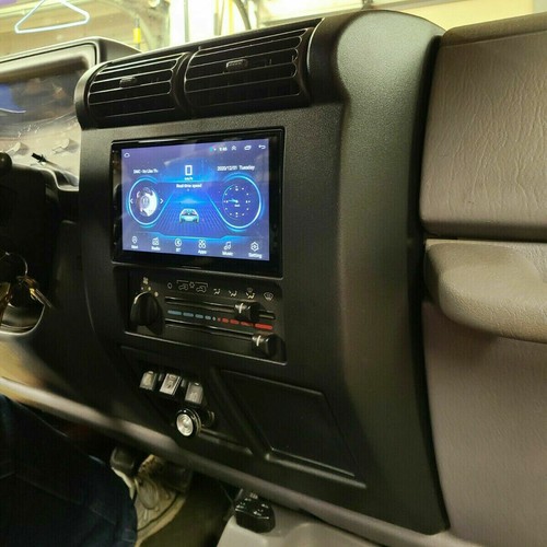 FOR JEEP WRANGLER TJ 19972002 DOUBLE DIN DASH BEZEL RADIO STEREO