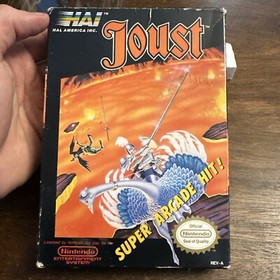 Joust (Nintendo NES) Complete - Tested - Authentic