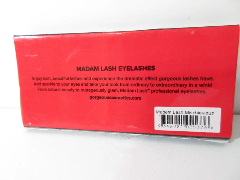 Gorgeous Cosmetics Madam Lash Eyelashes (Mischievious); New, FREE SHIPPING! - Image 3 of 3