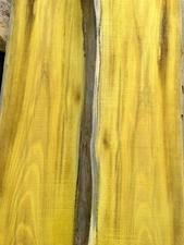 Bois D'Arc (Osage Orange) Live Edge Slabs / Kiln Dried, Planed / Various Sizes