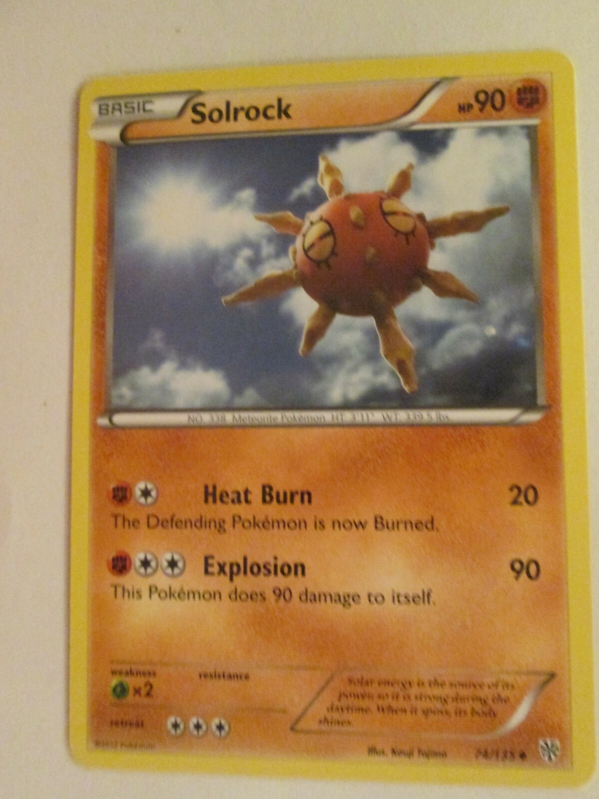 071PK074 - Solrock -74/135 - Plasma Storm - Common Z