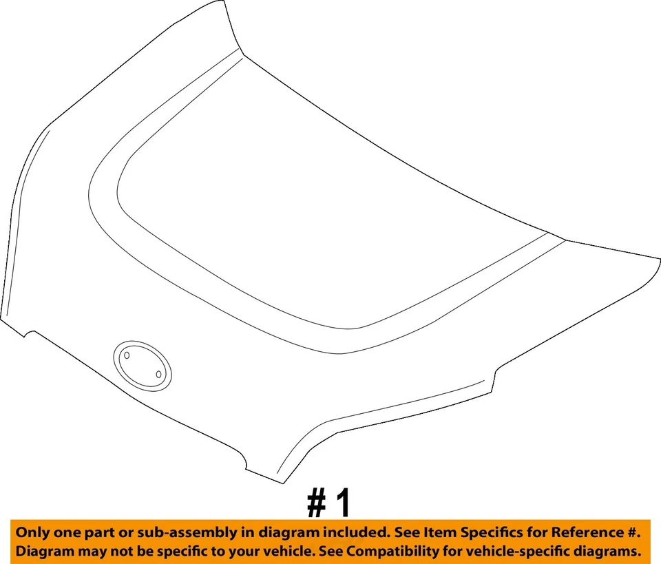 Used Hood fits: 2013 Kia Soul Grade A Foto 4 de 4