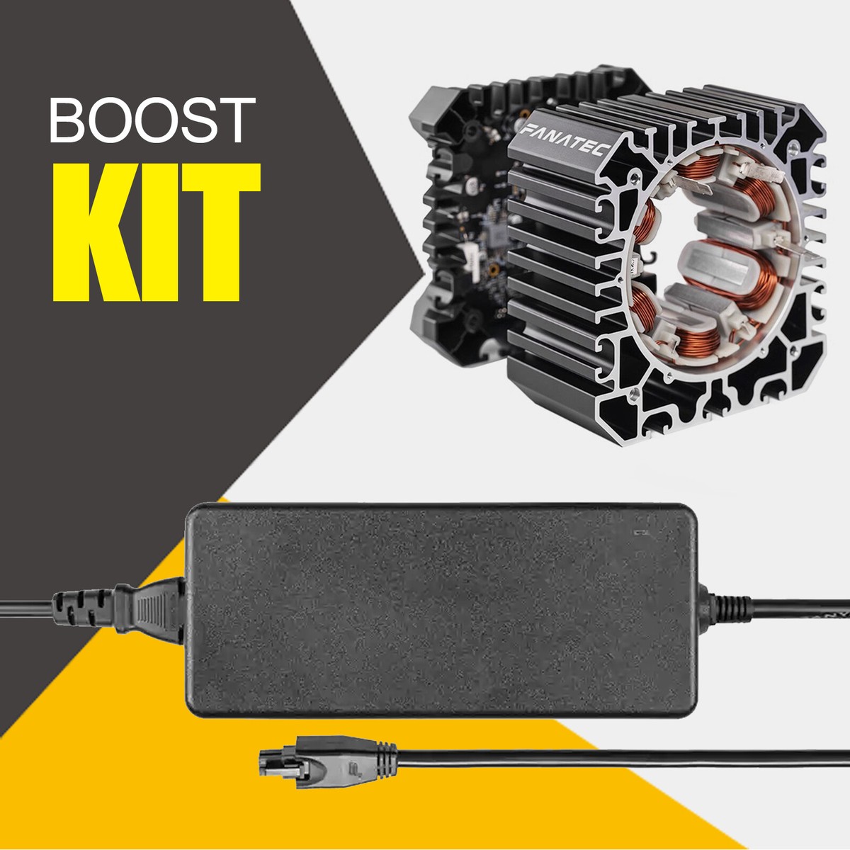 Fanatec GT DD Pro + Boost Kit 180 (8Nm) FANATEC Boost Kit 180