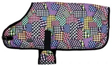 Showman Multicolor Patchwork Design Waterproof  Breathable Dog Blanket