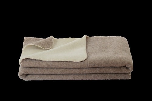 Hochwertige Kuscheldecke "Ökolana" 100% deutsche Schurwolle mollig wärmend - Bild 41 von 51