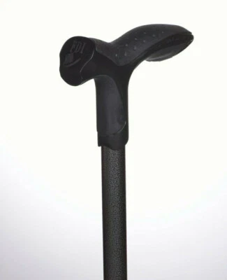 Antar Gehstock Soft Step Schwarz Verstellbar Spazierstock Wanderstock Gehhilfe - Bild 1 von 3