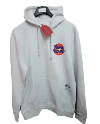 Mitchell & Ness X Space Jam Legacy Tune Squad Hoodie-White Heather