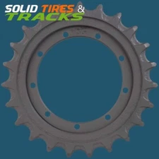 Drive Sprocket 04710-00600 for Takeuchi TB135- Heavy Duty 9 Bolt Holes, 23 Teeth