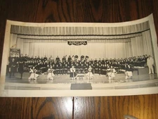 Vintage 1961 Large 8" x 16" Photo of Sunbury, Pa. Jr. High Band Schindler Studio