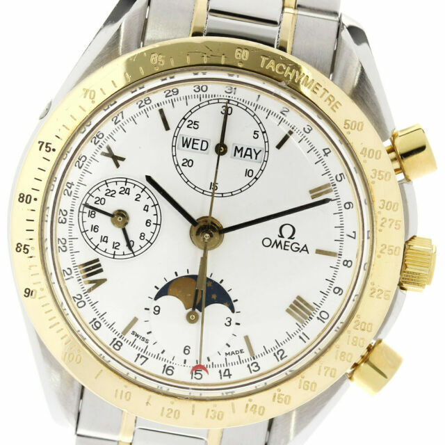 OMEGA Speedmaster White Men's Watch - 333120 for sale online | eBay