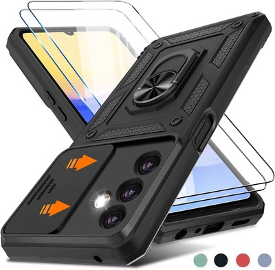 Hülle + 2 x Glas Folie für Samsung Galaxy S25 S24 S23 S22 S20 S21FE Outdoor Case